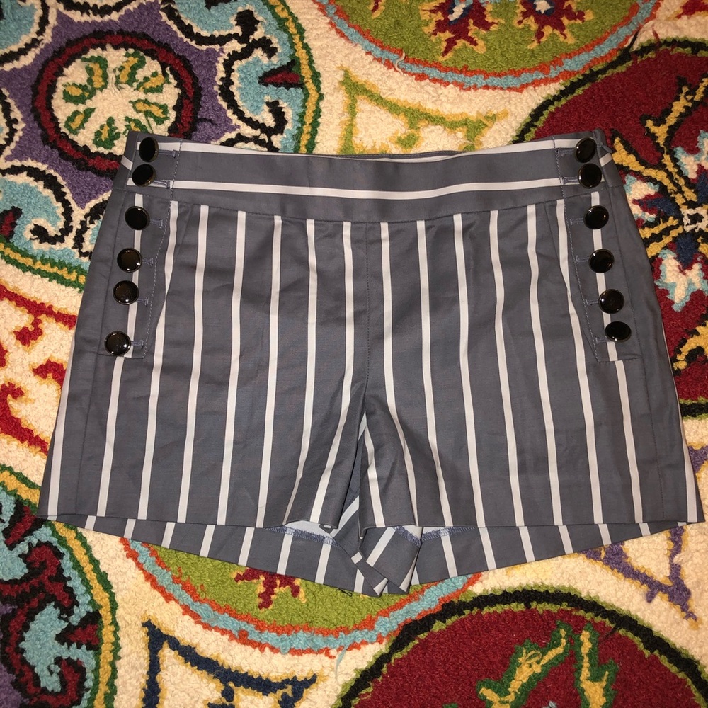A cute, striped pair of shorts from The Loft